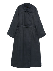 Emporio Armani Blue Coats — Tailored Puffer Jackets