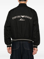 Emporio Armani Coats Black