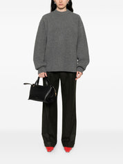 Jil Sander Sweaters Grey wool silk blend