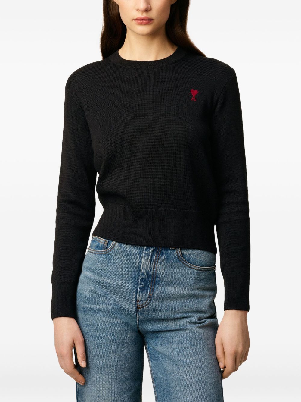 Ami Paris Sweaters Black