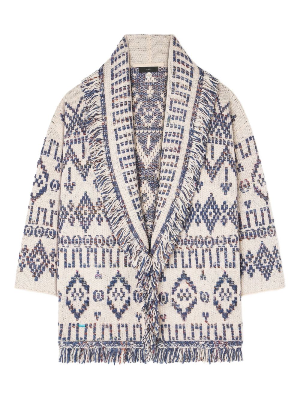 Alanui Sweaters White wool cardigan