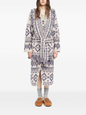 Alanui Sweaters White wool cardigan