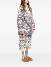 Alanui Sweaters White wool cardigan