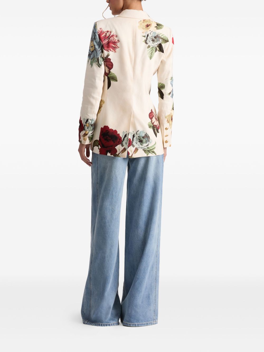 Vestes Alice + Olivia en lin mélangé blanc