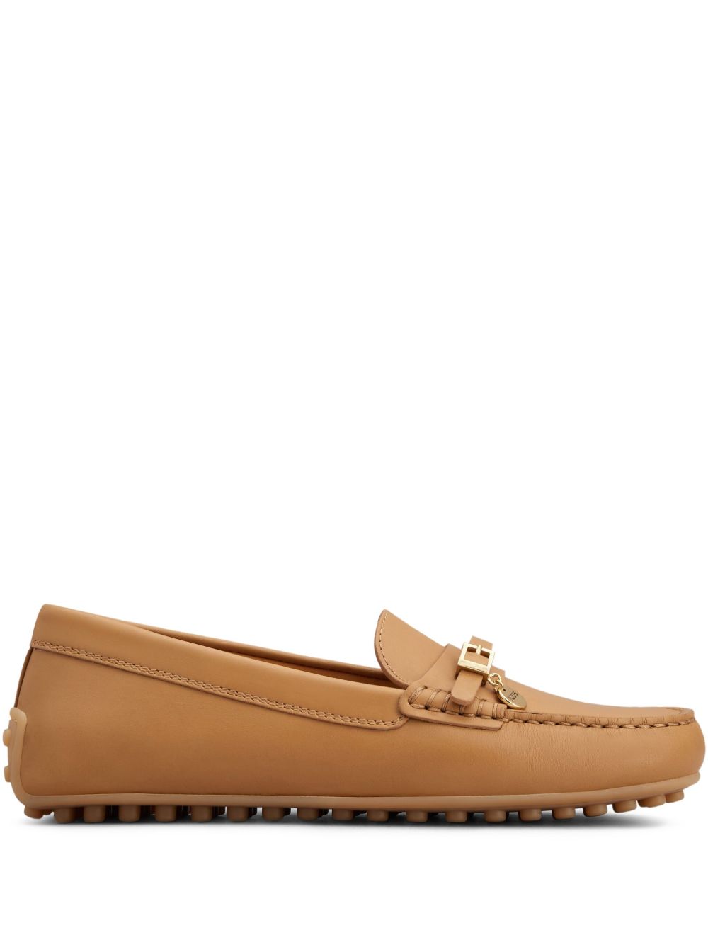 Tod's Camel Gommino Moccasins — Slip-On Leather Comfort