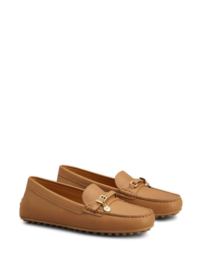 Tod's Camel Gommino Moccasins — Slip-On Leather Comfort