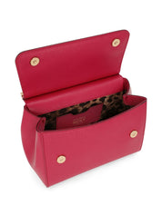 Dolce & Gabbana Bags.. Fuchsia medium leather handbag