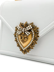 Dolce & Gabbana Bags.. White leather Devotion handbag