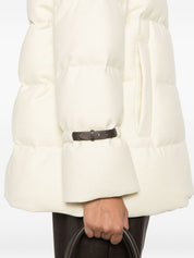 Herno White Quilted Coat — Lightweight Luxury Puffer