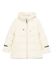 Herno White Quilted Coat — Lightweight Luxury Puffer
