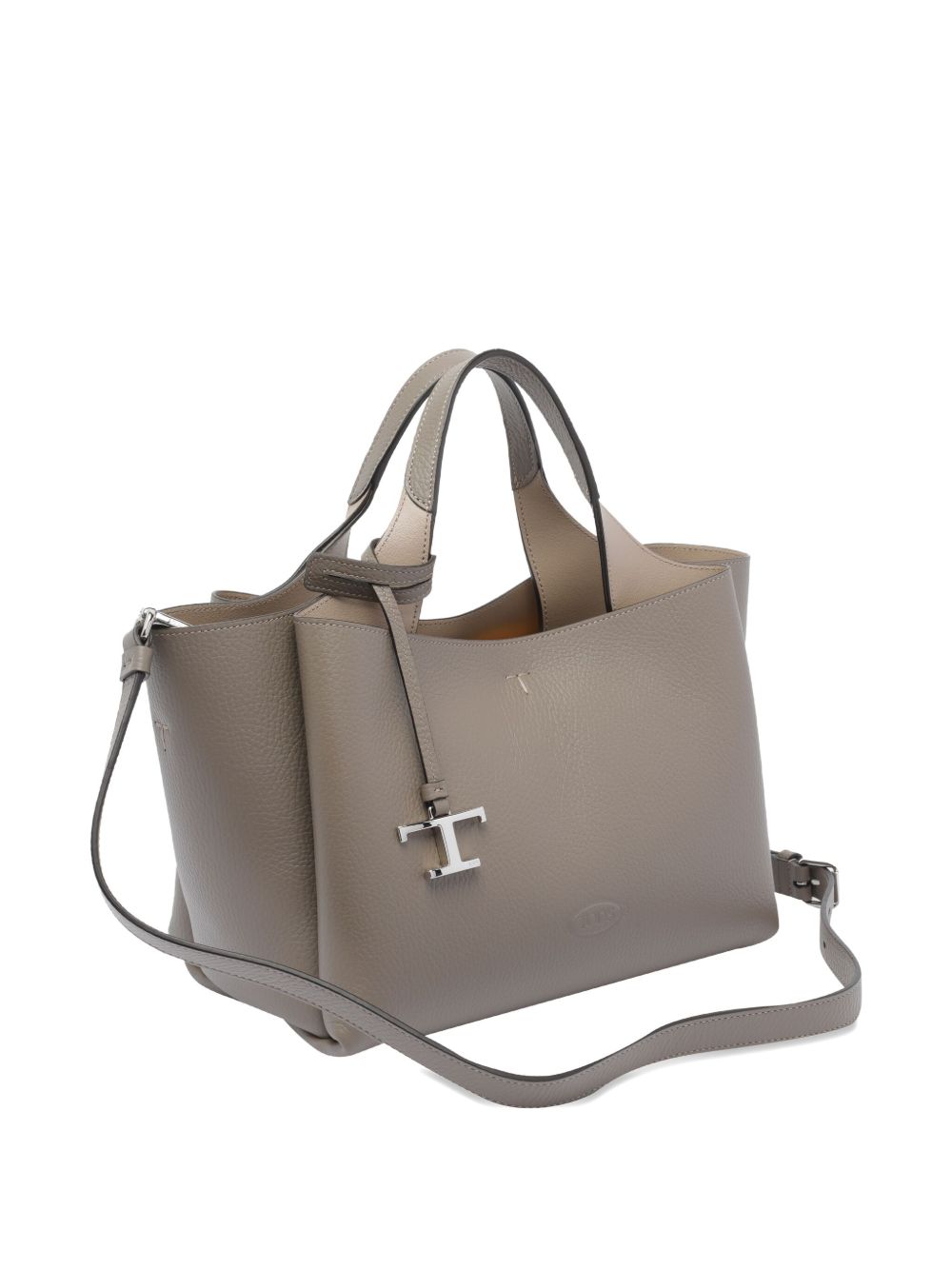 Bolsos Tod's.. Mini bolso shopping de piel gris