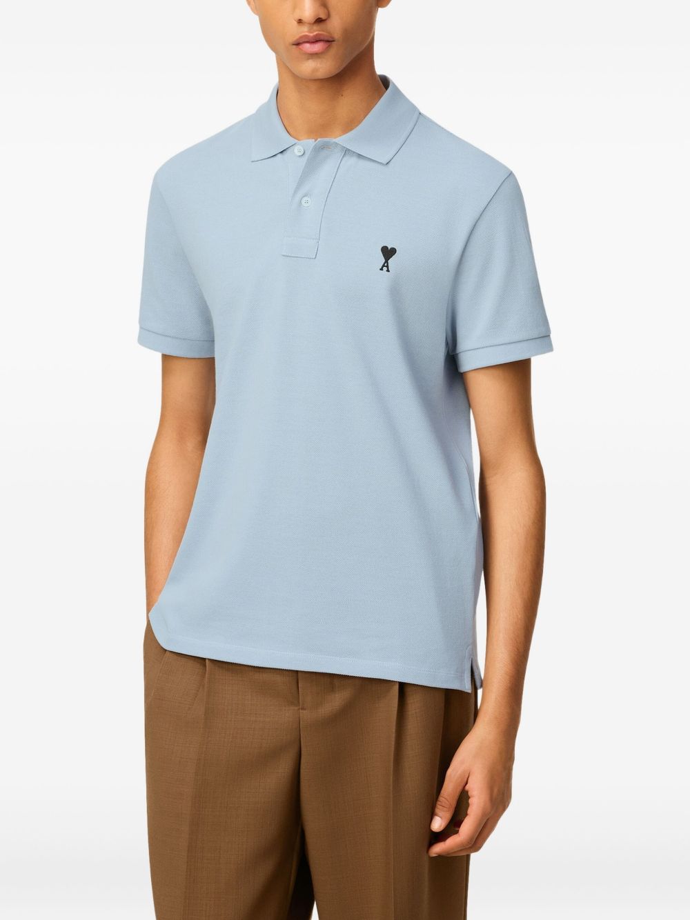 Ami Paris T-shirts and Polos Clear Blue