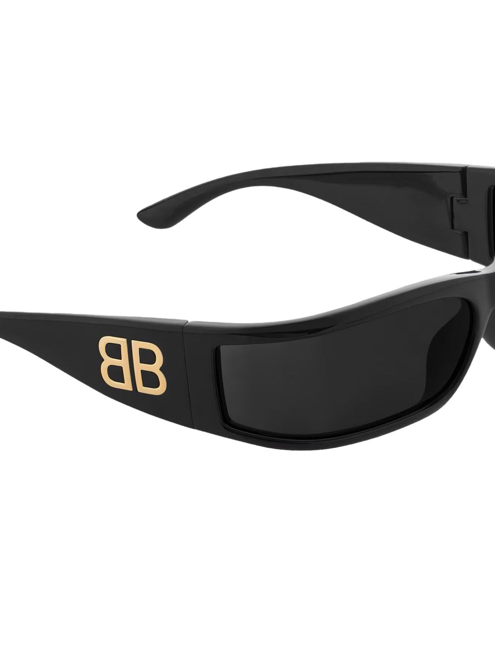 Balenciaga Sunglasses Black rectangle frame