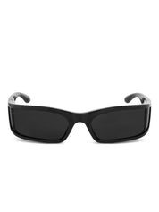 Balenciaga Sunglasses Black rectangle frame