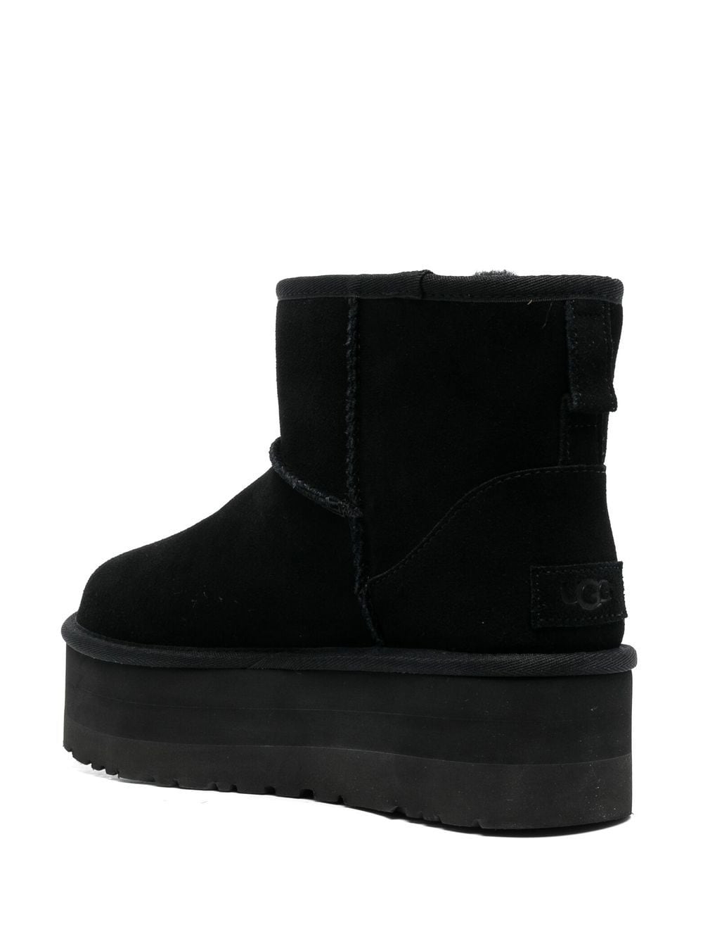 Ugg Australia Boots Black suede platform