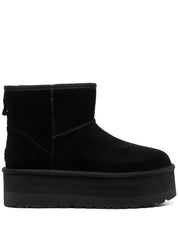 Ugg Australia Boots Black suede platform
