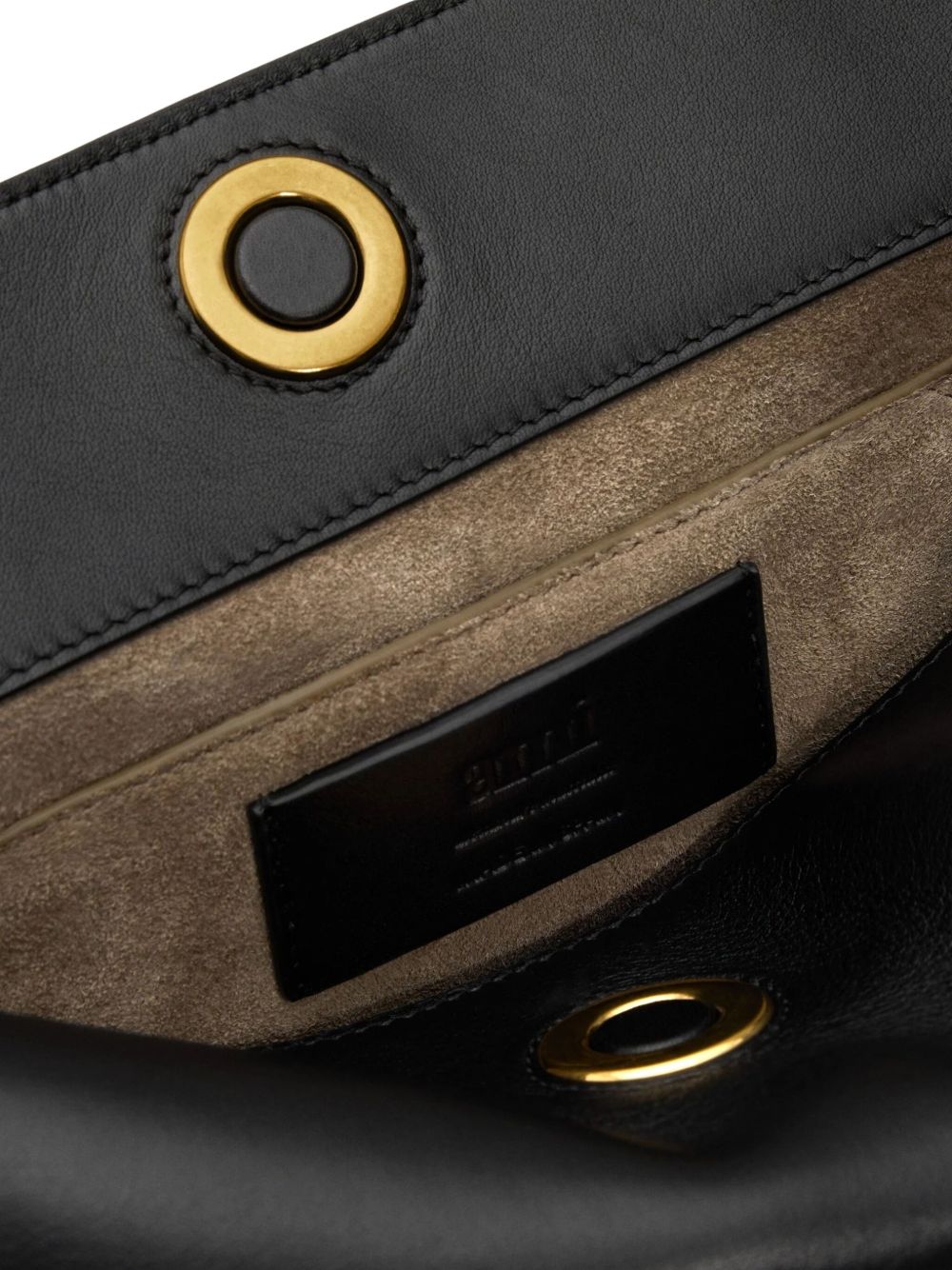 Sacs Ami Paris Cuir de veau noir