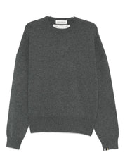 EXTREME CASHMERE Sweaters Grey cashmere crewneck