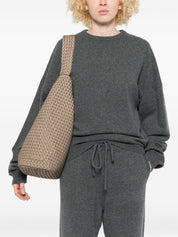 EXTREME CASHMERE Sweaters Grey cashmere crewneck