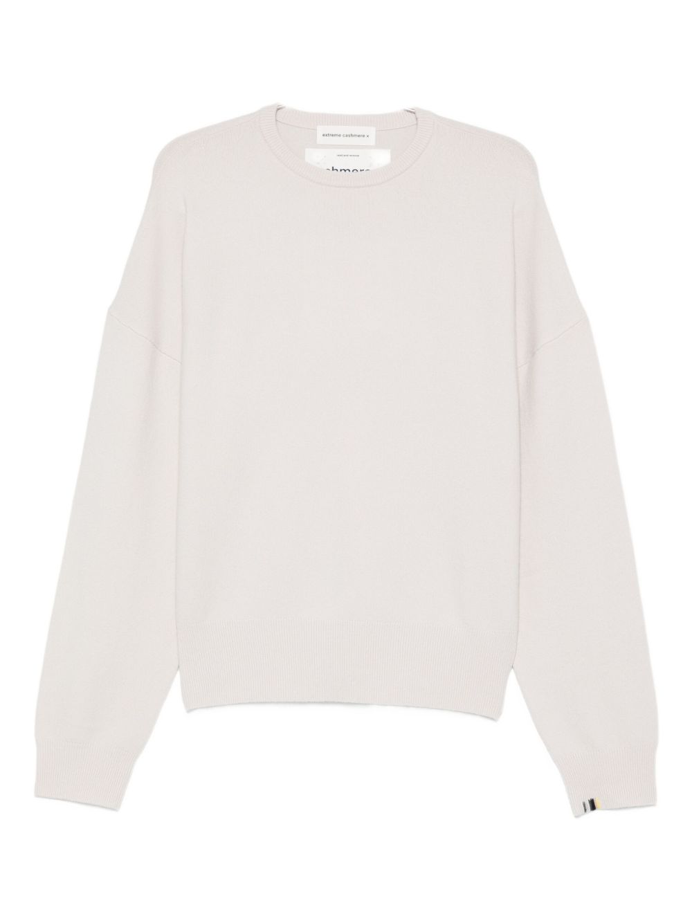 EXTREME CAshMERE Sweaters White cashmere blend crewneck