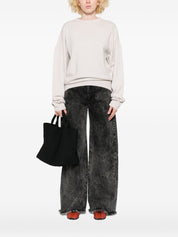 EXTREME CAshMERE Sweaters White cashmere blend crewneck