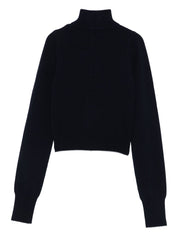 EXTREME CAshMERE Sweaters Blue cropped cashmere cardigan