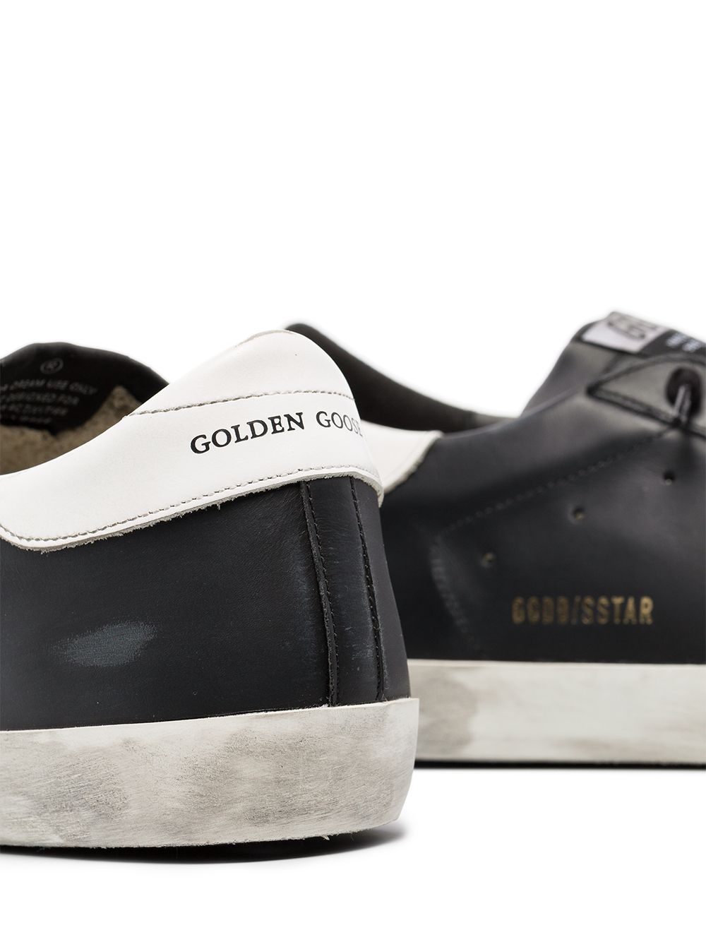 Zapatillas Golden Goose de cuero negro