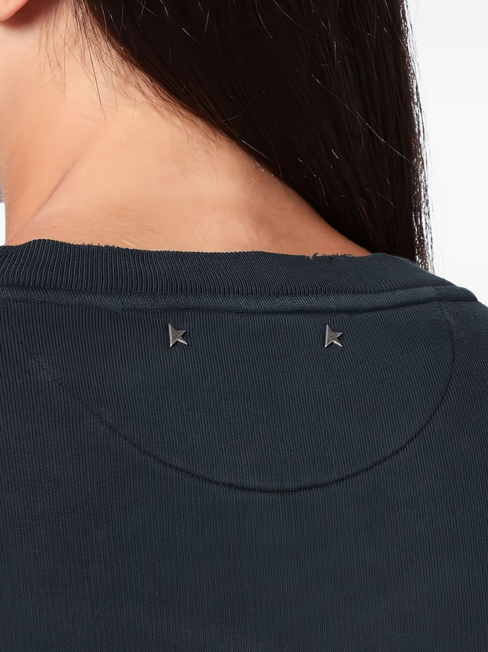 Golden Goose Sweaters Black crewneck sweatshirt