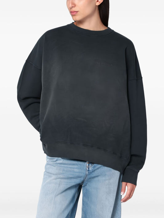 Golden Goose black crewneck sweatshirt — elevated comfort