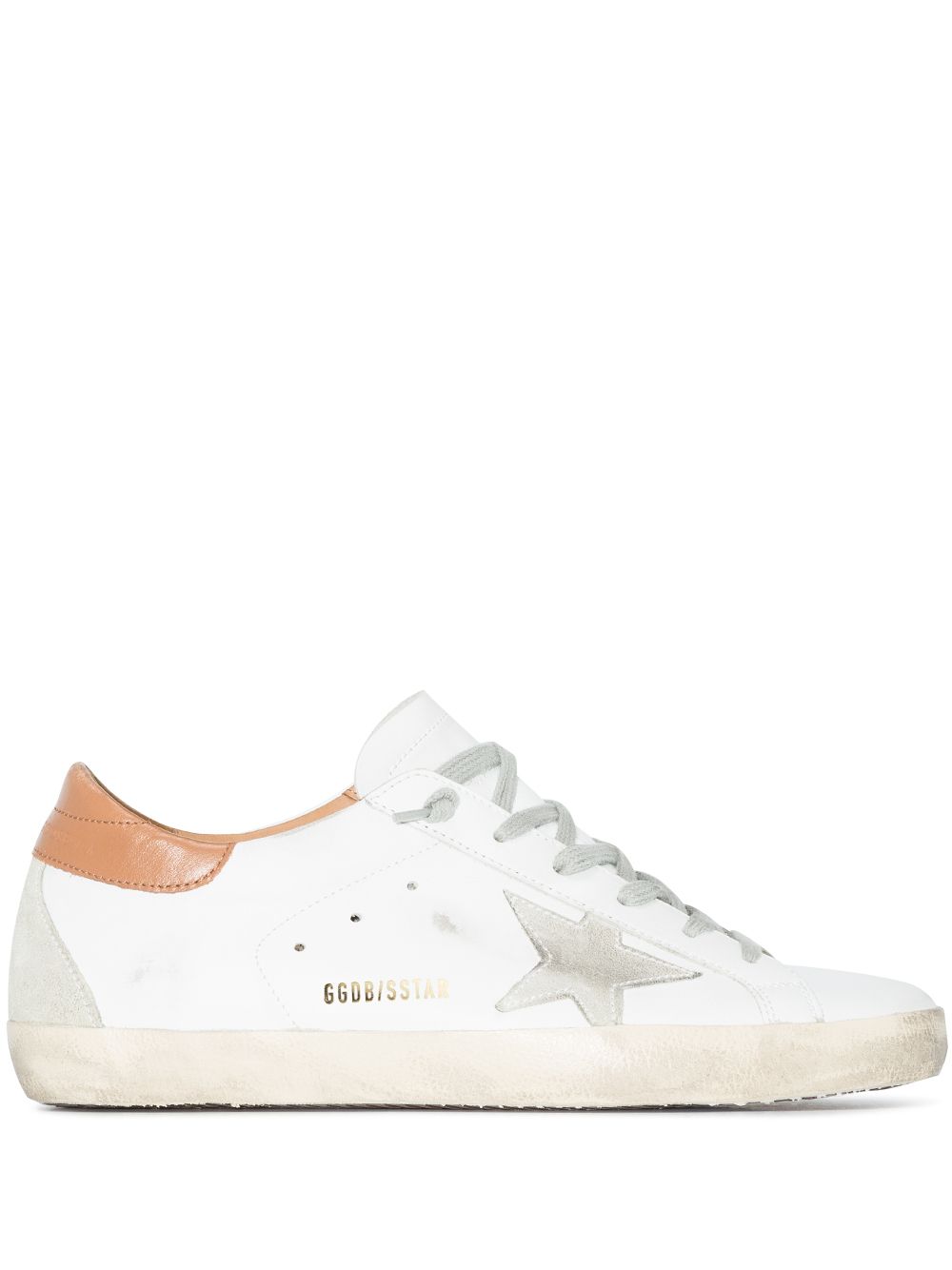 Zapatillas Golden Goose de piel color marrón