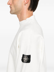 Stone Island Sweaters White cotton crewneck
