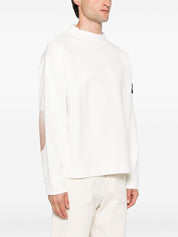 Stone Island Sweaters White cotton crewneck