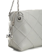 Tory Burch Bags.. Light Grey leather crossbody