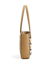 Valentino Garavani Bags.. Beige suede leather tote