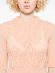 Chloé Chloè Sweaters Pink wool jumper