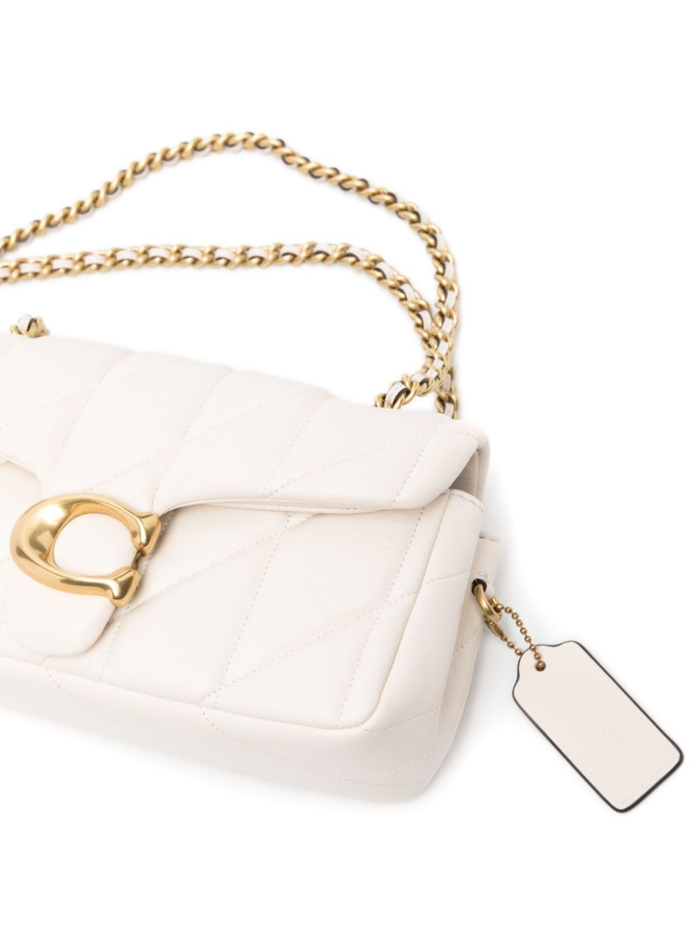 Coach Bags.. White leather shoulder bag
