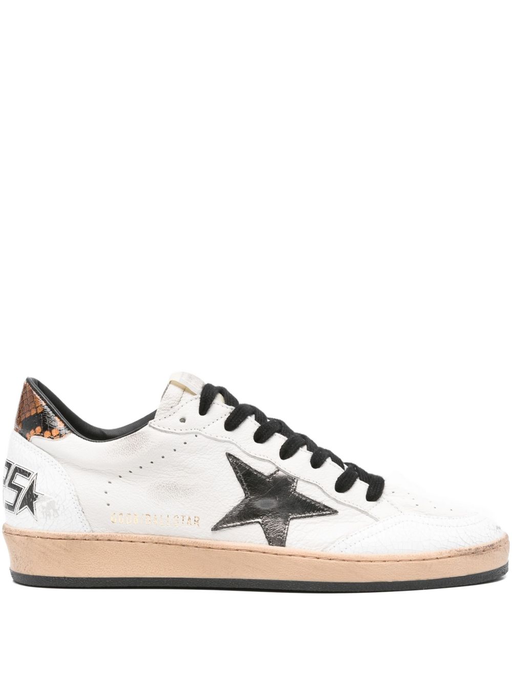Golden Goose Sneakers Brown leather Ball Star