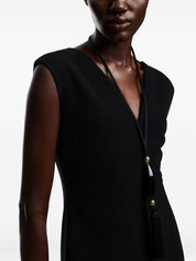 EMPORIO ARMANI EXCLUSIVE Bijoux Black cord necklace