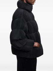 Emporio Armani Black Puffer Coat — Short Down Jacket