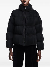 Emporio Armani Black Puffer Coat — Short Down Jacket