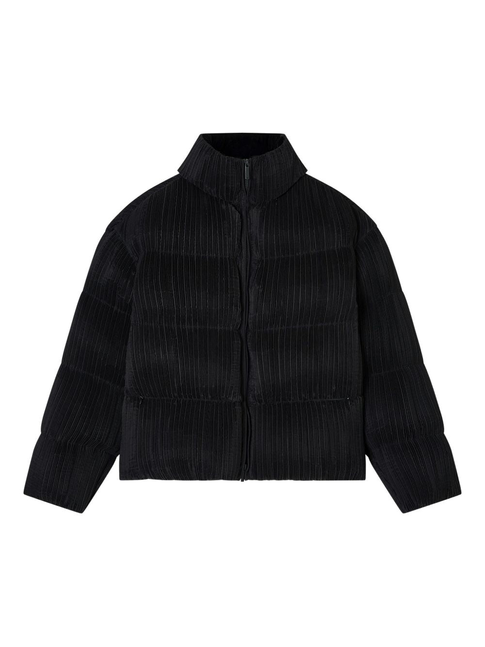 Emporio Armani Black Puffer Coat — Short Down Jacket