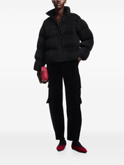 Emporio Armani Black Puffer Coat — Short Down Jacket