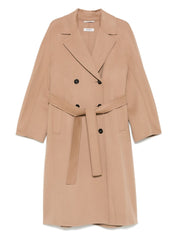 Abrigos S Max Mara Mezcla de lana camel