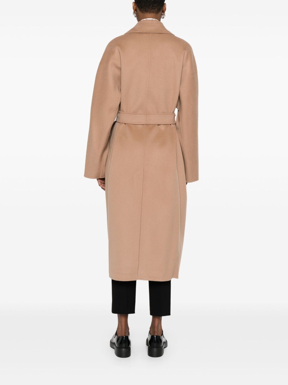 Abrigos S Max Mara Mezcla de lana camel