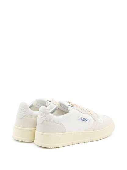 Autry Sneakers Light Grey — Leather & Suede Medalist Low