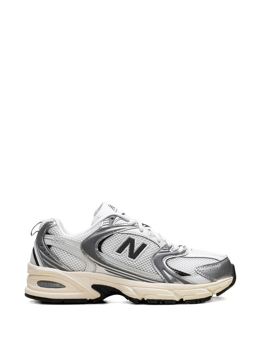 New Balance Silver Sneakers — Refined Comfort for Men