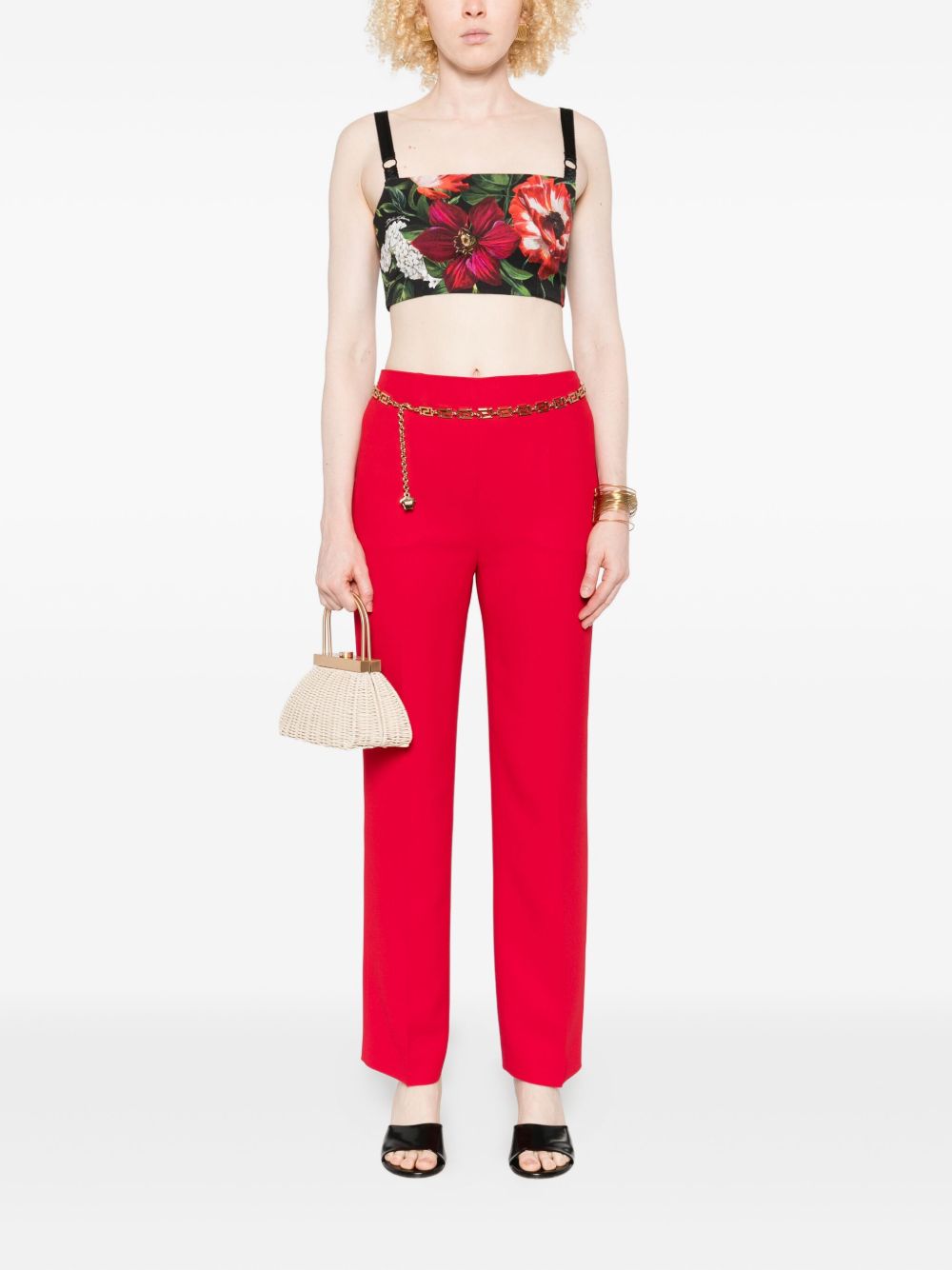 Dolce & Gabbana Top Black floral print