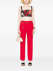 Dolce & Gabbana Top Black floral print