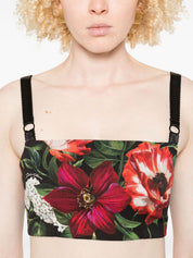 Dolce & Gabbana Top Black floral print