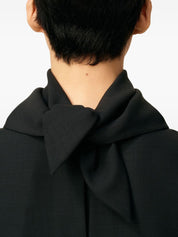 Ami Paris Chemises Chemisier en laine grise